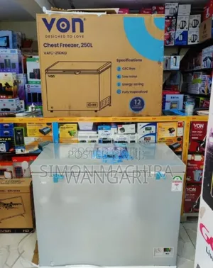 Colour Silver Original Von 250l Freezers