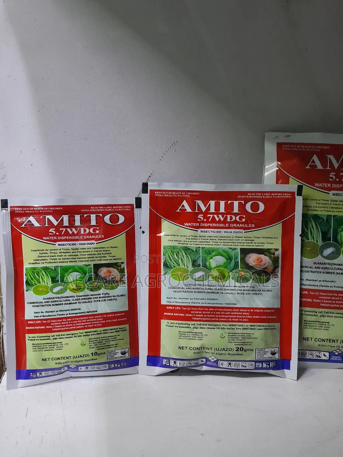Amito 5.7wg Fall Army Worms Insecticide 1kg