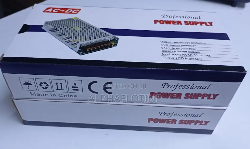 CCTV Power Supply (Open) 12v 10a Idea Lmedium to Large-Scale CCTV Use