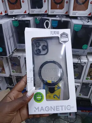Magnetic Matte Clear Protective Case for the iPhone 11 Pro Max.