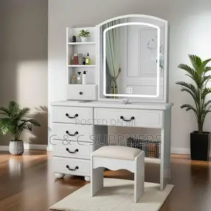 Dressing Table With Led Lights