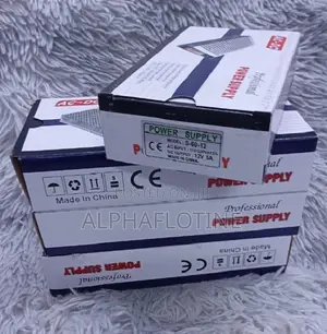 High-Capacity Power Source CCTV Power Supply (Open) 12v 5a
