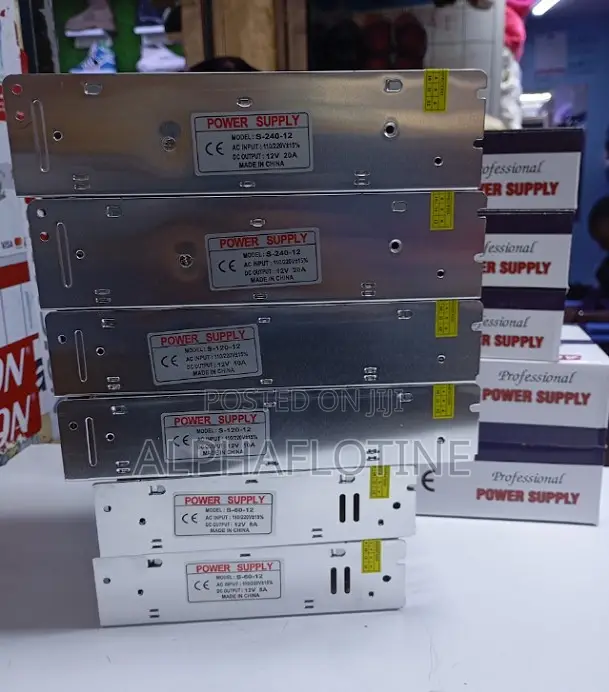 CCTV Surveillance Systems CCTV Power Supply (Open Frame) 12v 20a