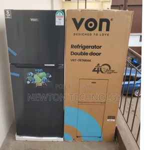 197 Litres No Frost Von Fridge TMF VRT - 197 Nrak ,Dark Inbox Fridge