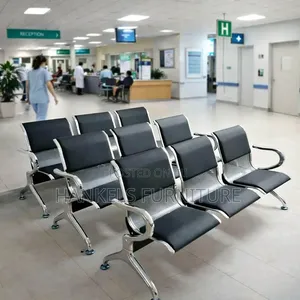 3- Seater Waiting Chairs -Modern Office Guest Seatin