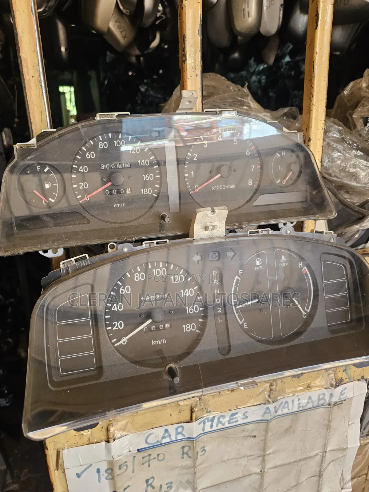 Corolla and 110 Speedometer Clock