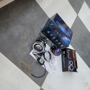 2.5 Inch Bi-Led Projector Headlights With 5d Glory Ring