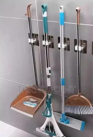 4 Pieces Mop Holder