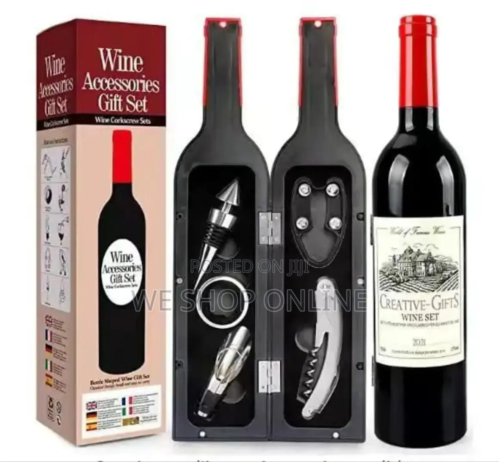 5pcs Bottle Shaped Wine Opener