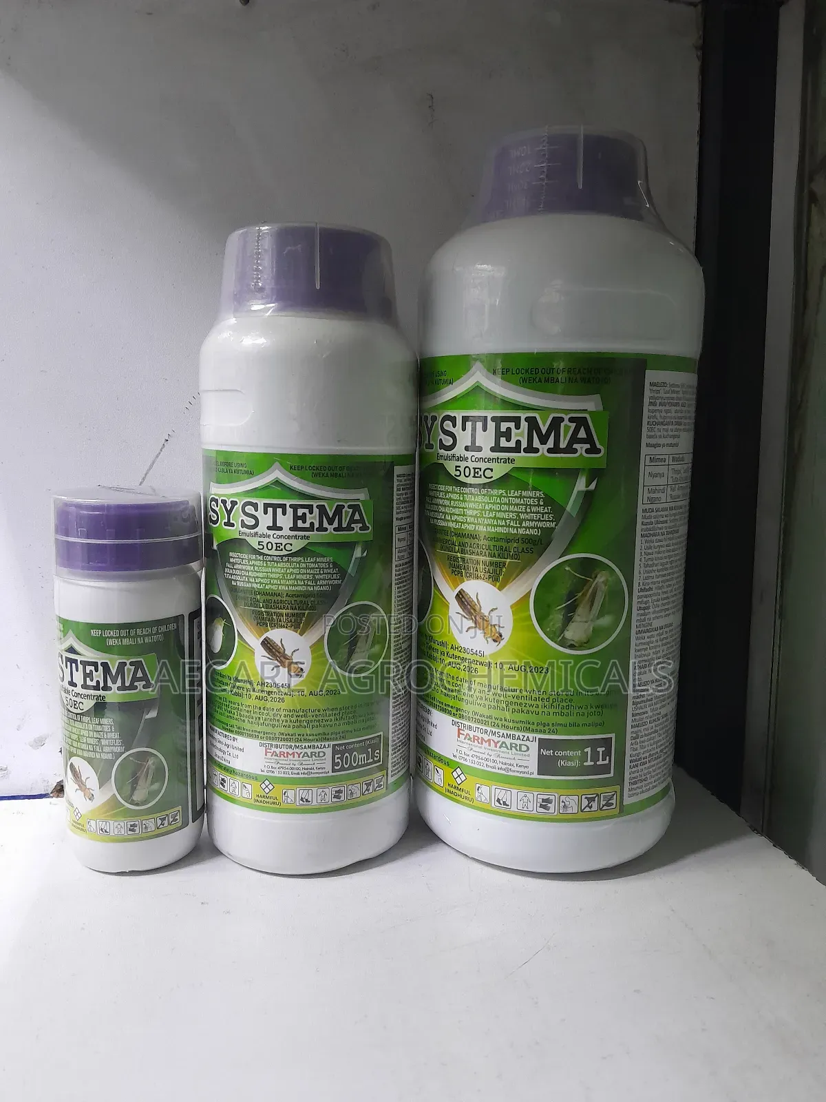 Systema 50ec Insecticide 100ml, 500ml, 1litre