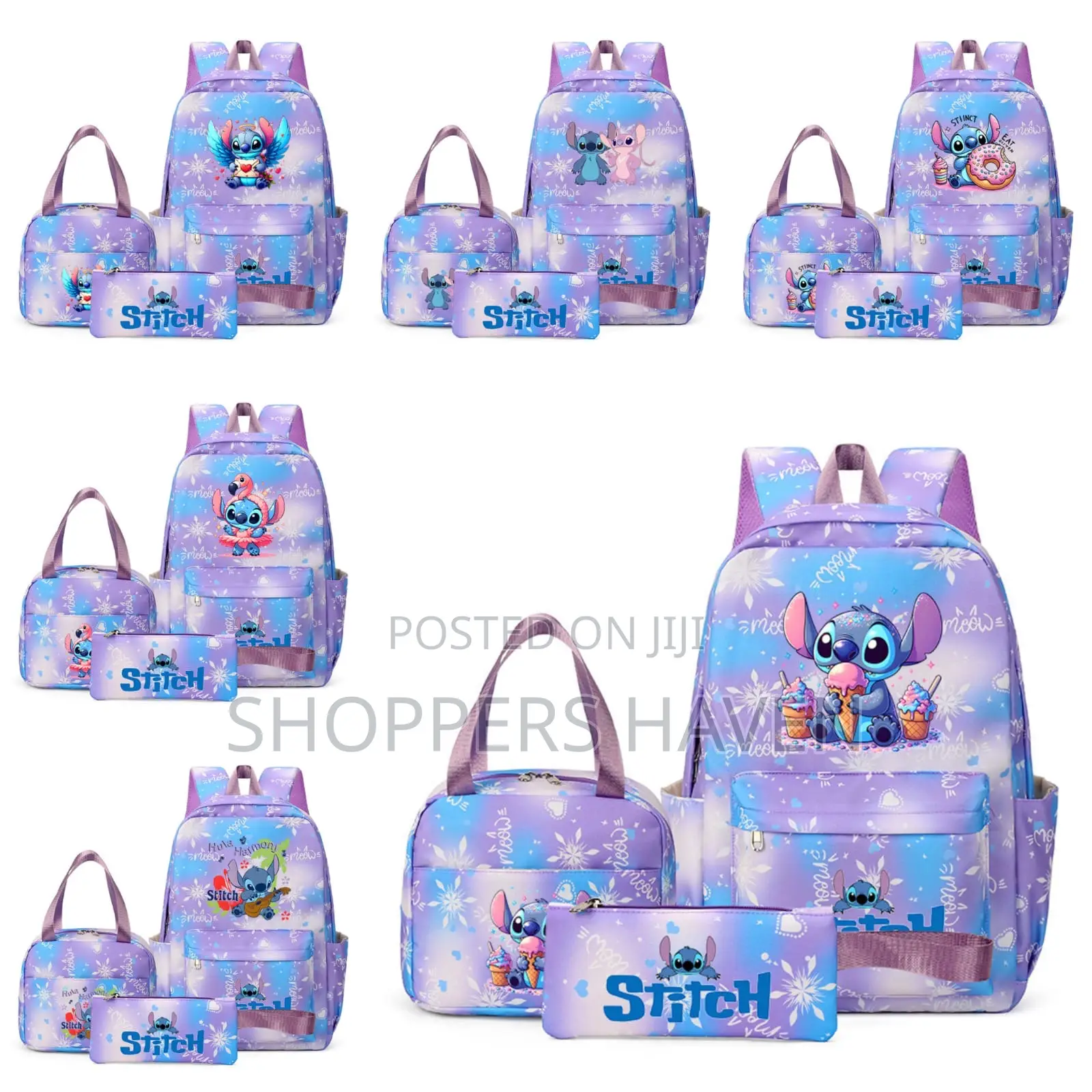 3 in 1 Lilo and Stitch Backpack