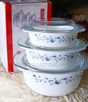 Redberry Serving Bowls
Per Set of 3 PCS 
1,
2 ,3 LTRS PHN
