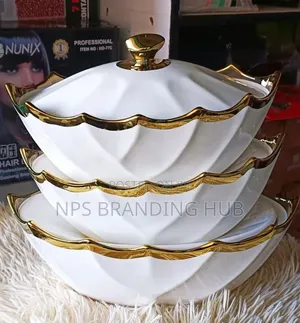 Boat Shaped Serving Bowls 1.5 ,1.5, 2.5 LTRS Per Set of 3 PCS PHN