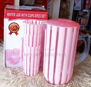 Acrylic Jug With 5pcs Tumblers PHN