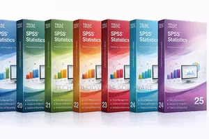 Ibm SPSS Statistics 20, 21 , 22 , 23 , 24 , 25