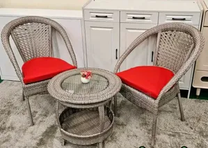 Rattan Balcony Set(Chairs+Table)