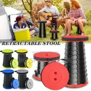 *Portable* Telescopic *Stool* Adjustable Height , *45 Cm