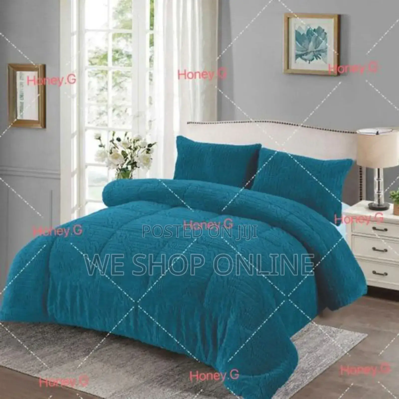 Heavy Warm Woolen Duvet Size 6*7 Ft
