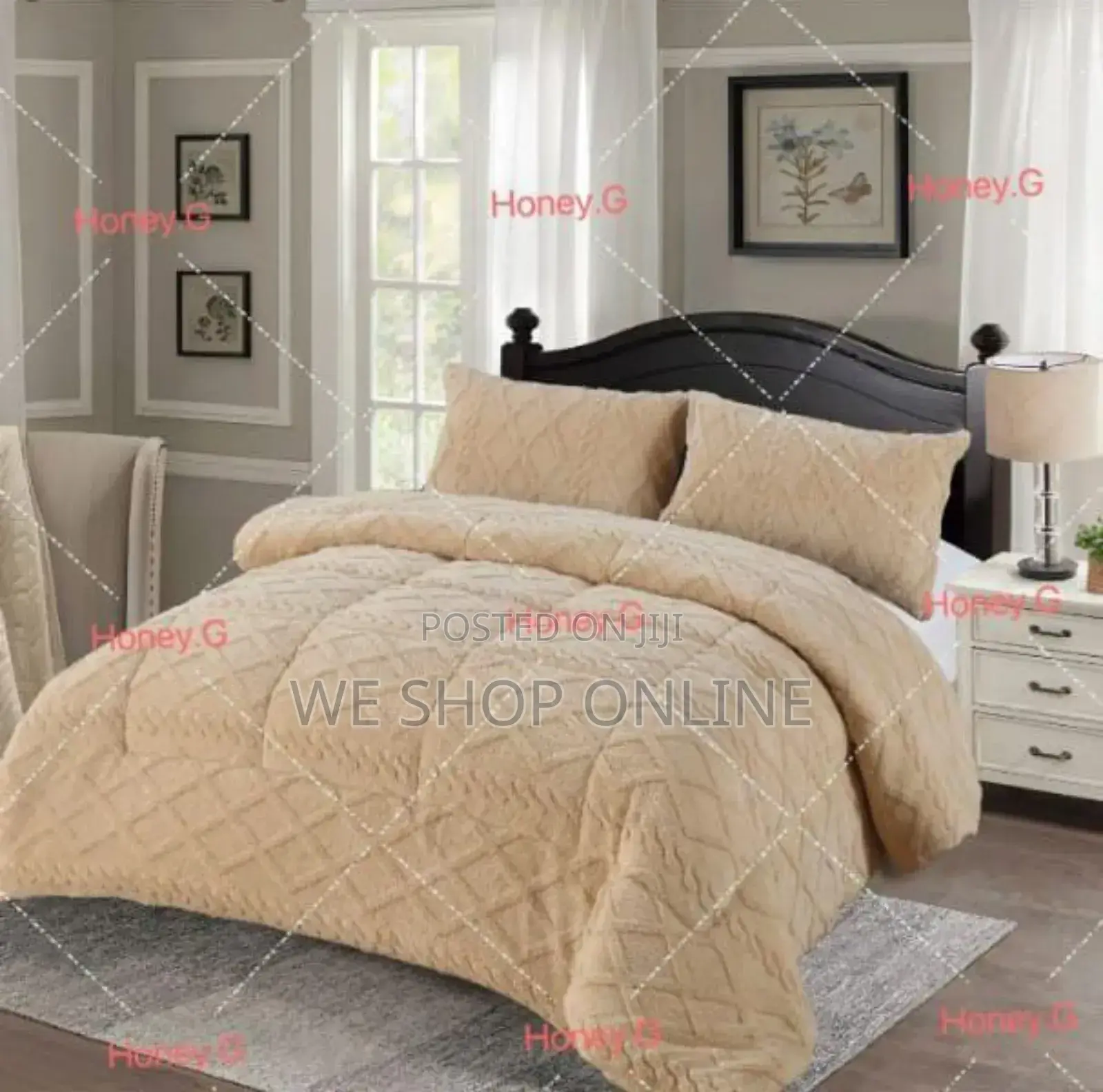 Heavy Warm Woolen Duvet Size 6*7 Ft