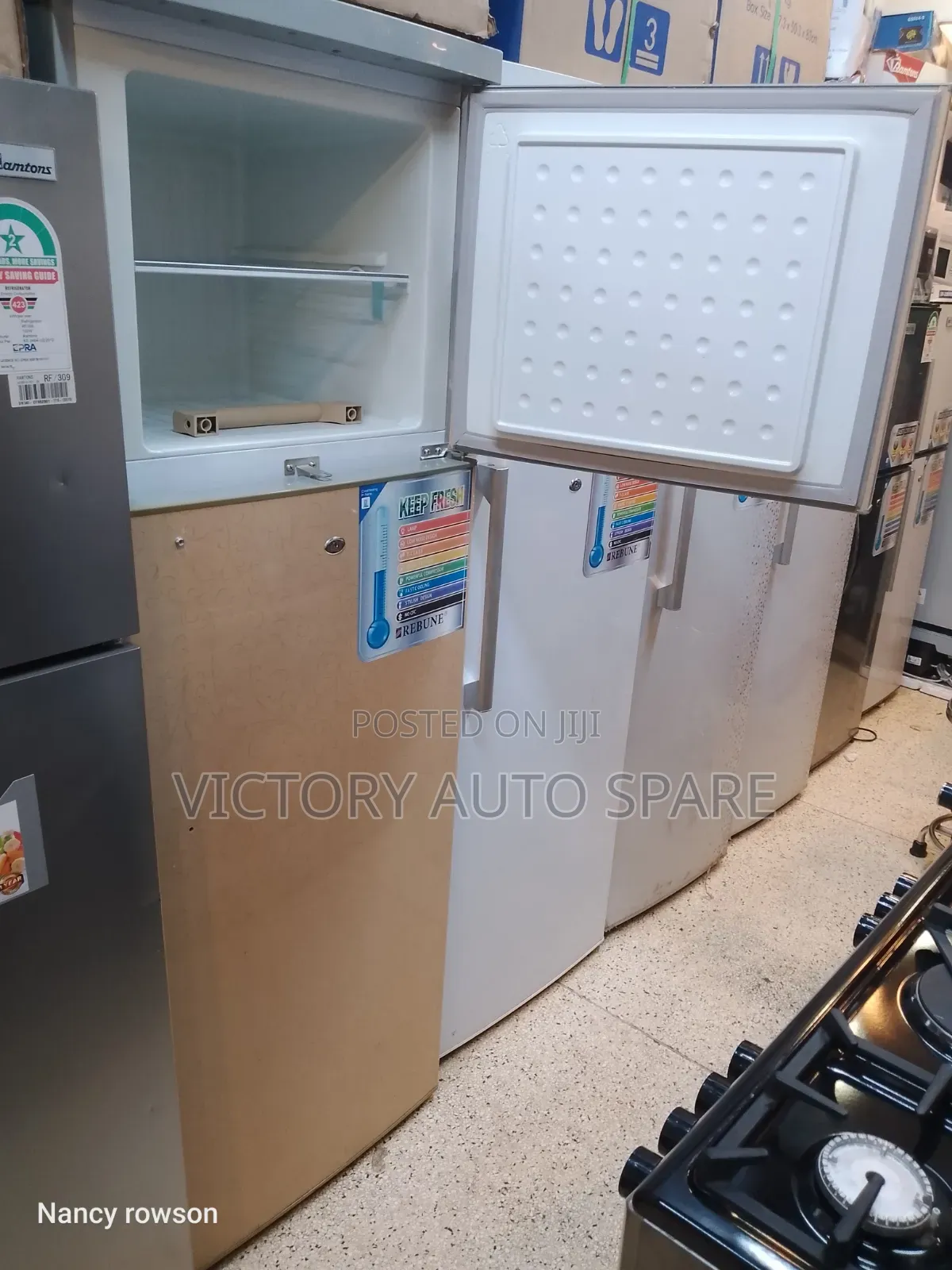 Top Freezer Refrigerator Rebune Fridge