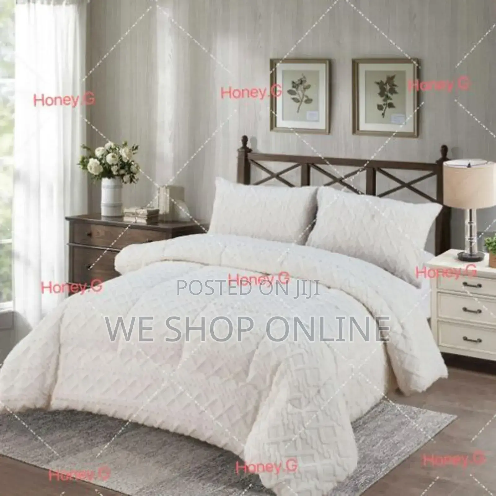 Heavy Warm Woolen Duvet Size 6*7 Ft