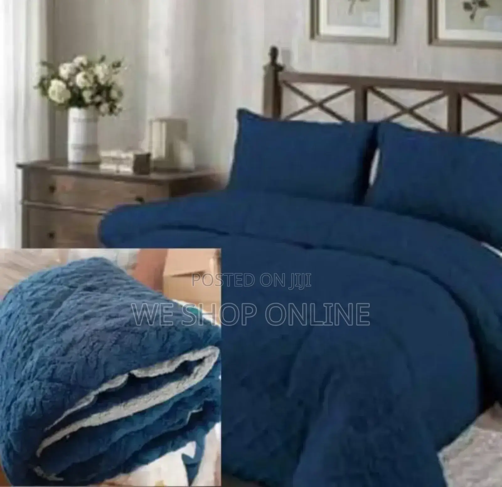 Heavy Warm Woolen Duvet Size 6*7 Ft
