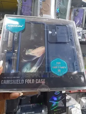 Samsung Galaxy Z Fold 5 5g Features a Sliding Camera Lens Cover