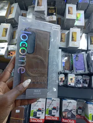 Mocome M Leather Case With a Kickstand for the Samsung Galaxy Z Fold 4