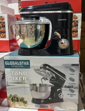 Global Star 5.2l Heavy Duty Commercial Stand Mixer (1 Year Warranty)