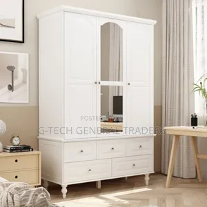 Modern Executive Assembled Wooden Wardrobe