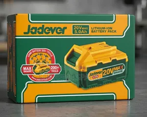 Jadever 20v Max 5.0ah Lithium-Ion Battery Pack