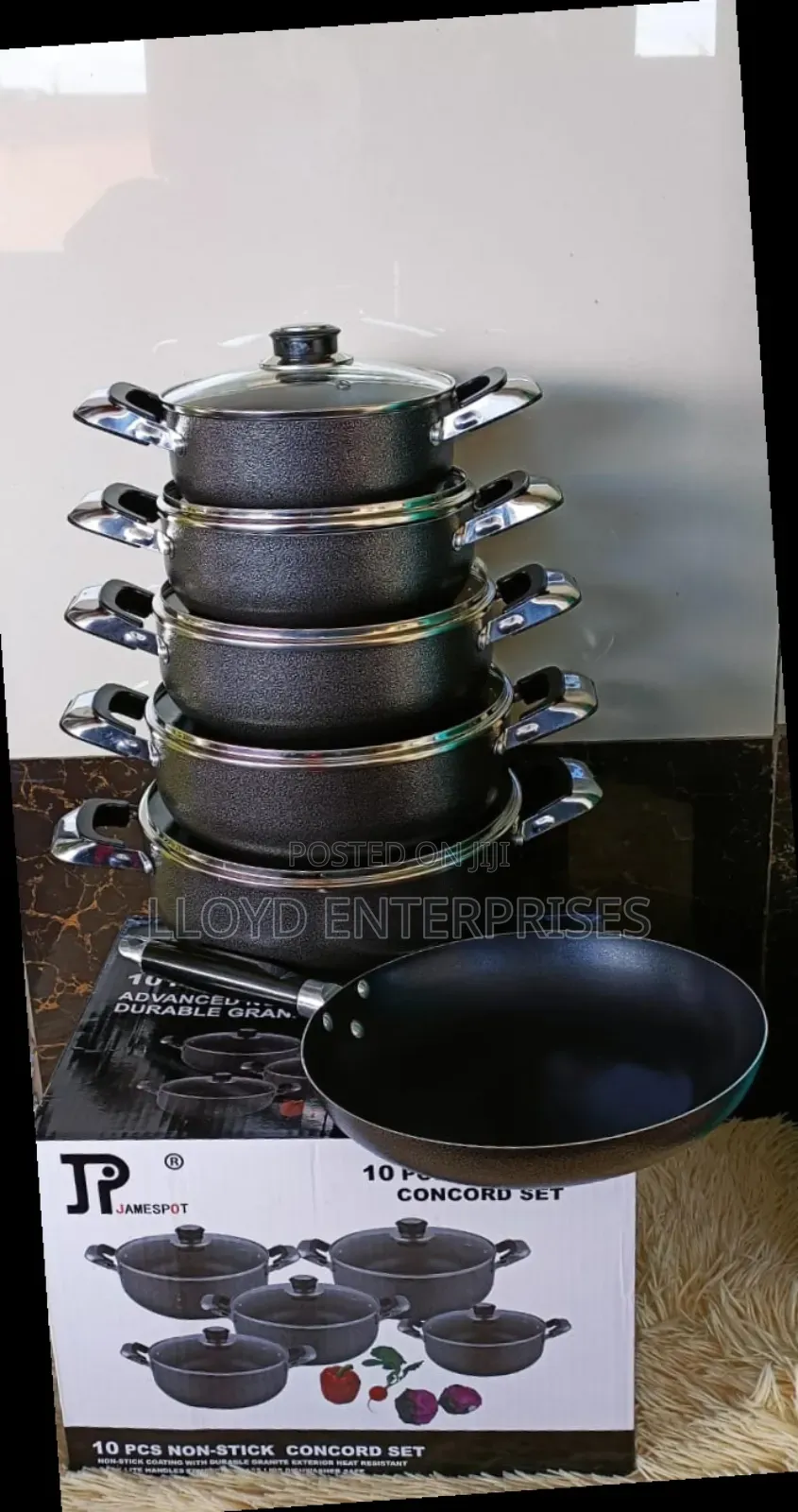 10pcs Jp Nonstick Cookware