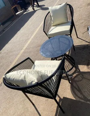 2 Seater Chair and Round Table