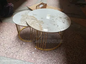 Marble Round Coffee Table