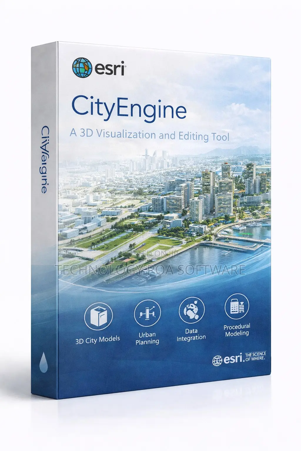 Esri Cityengine - A 3d Visualization and Editing Tool