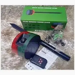 Solar Infrared Sensor Alarm