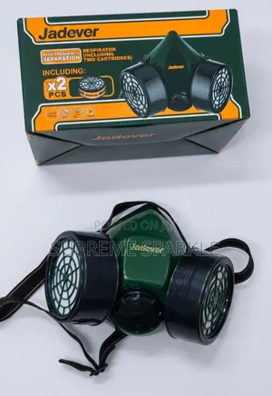 Jadever Dual Cartridge Respirator Mask./ Half Mask Respirator