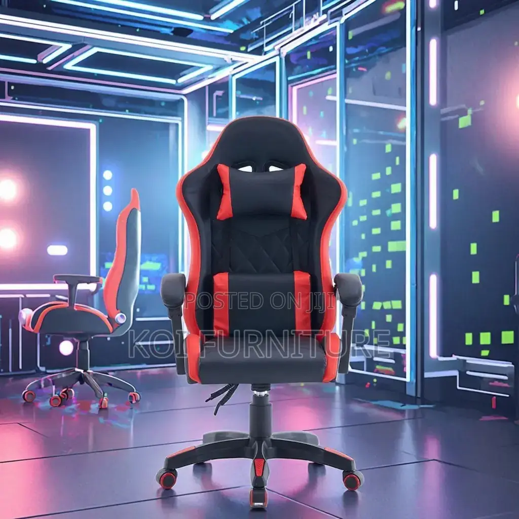 Office Chairs; Adjustable Fabric~ Leather Studio Gamers Creators Seat