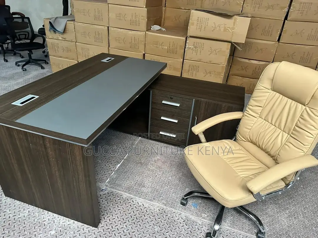 1.6 Meter L-Shape Managerial Office Desk