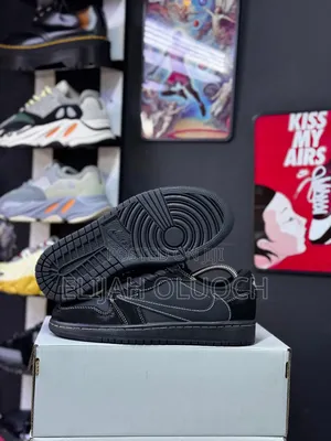 Nike Jordan 1 Low Travis Scott Cactus Jack ‘Black Phantom’