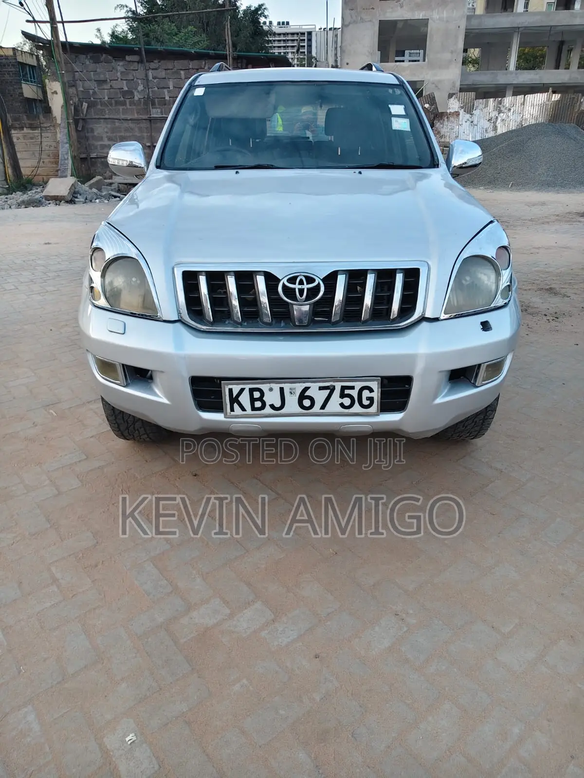 Toyota Land Cruiser Prado 2003 Silver