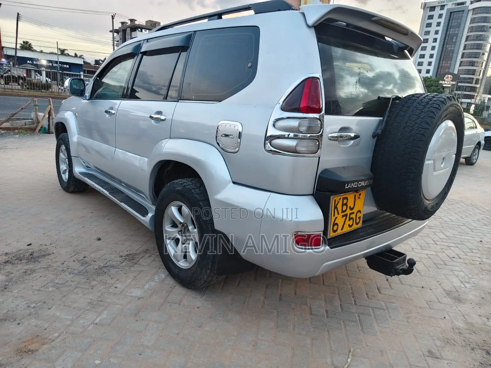 Toyota Land Cruiser Prado 2003 Silver