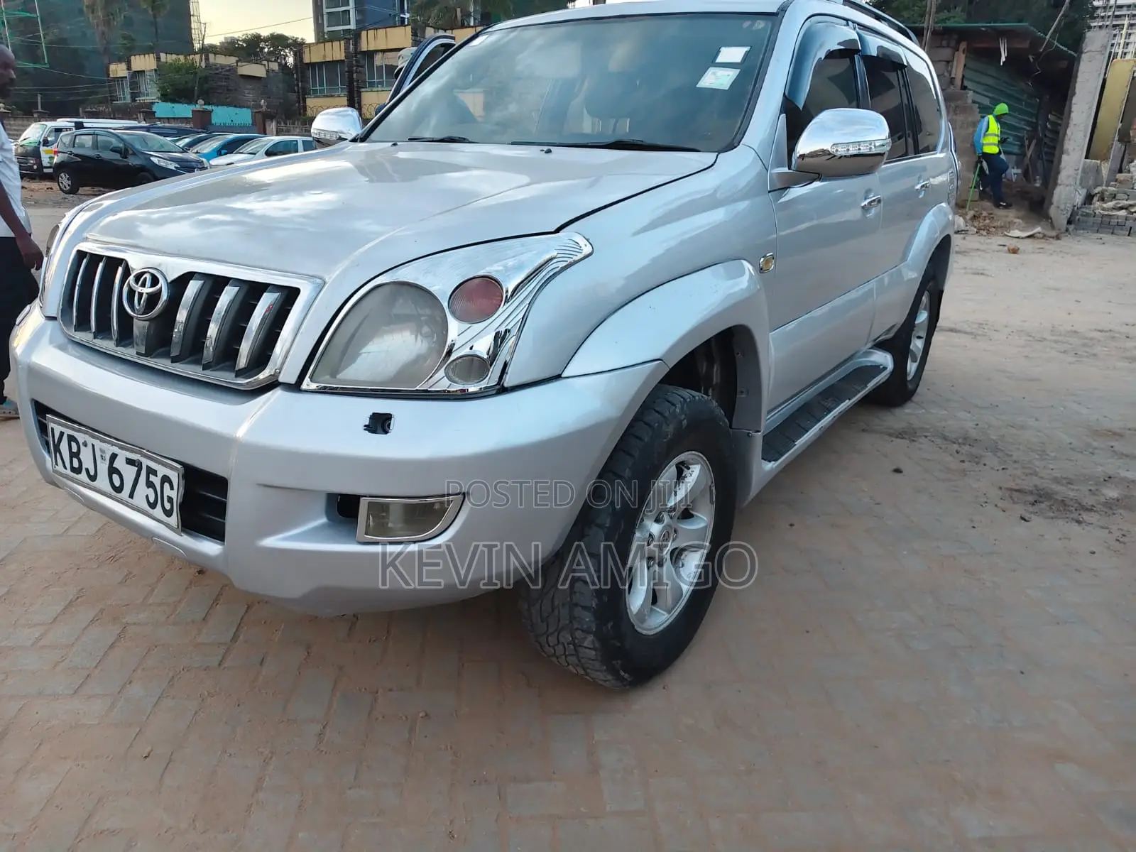 Toyota Land Cruiser Prado 2003 Silver
