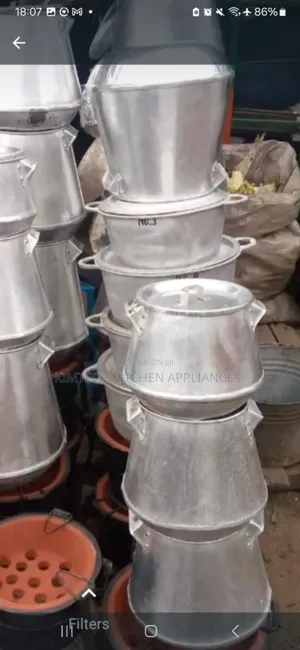 Heavy Aluminium Sufuria/Pots