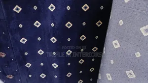 Apex Navy Blue Dotted Carpet | Luxury Redefined