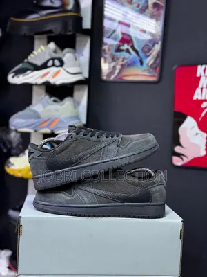 Nike Jordan 1 Low Travis Scott Cactus Jack ‘Velvet Brown’ Sneakers