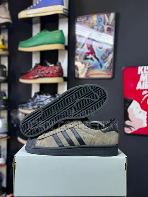 Brown Adidas Superstar Sneakers