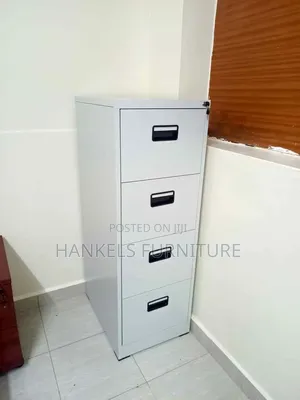 4 Drawer Office Filing Cabinet Lockable Storage