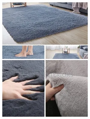 5 by 8 Heavy Fluffy Carpet