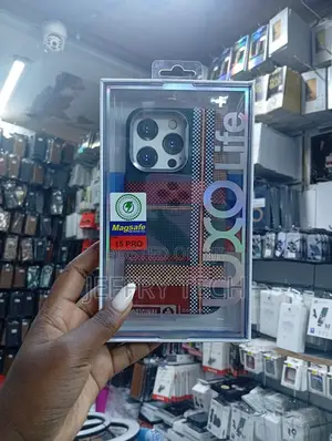 Luxo Life Brand Magsafe- Phone Case Designed for the iPhone 15 Pro,.